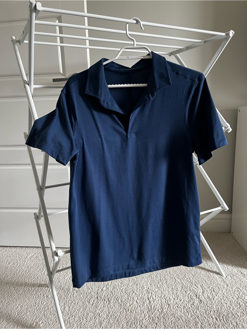 lululemon athletica Men's Blue Evolution Polo Shirt